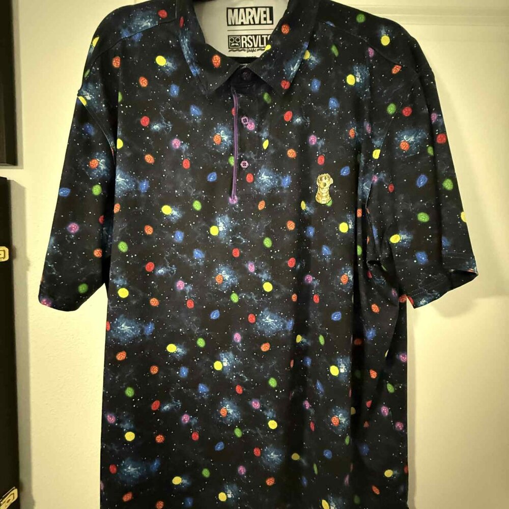 MARVEL "PERFECTLY BALANCED" RSVLTS KUNUFLEX Short Sleeve Shirt